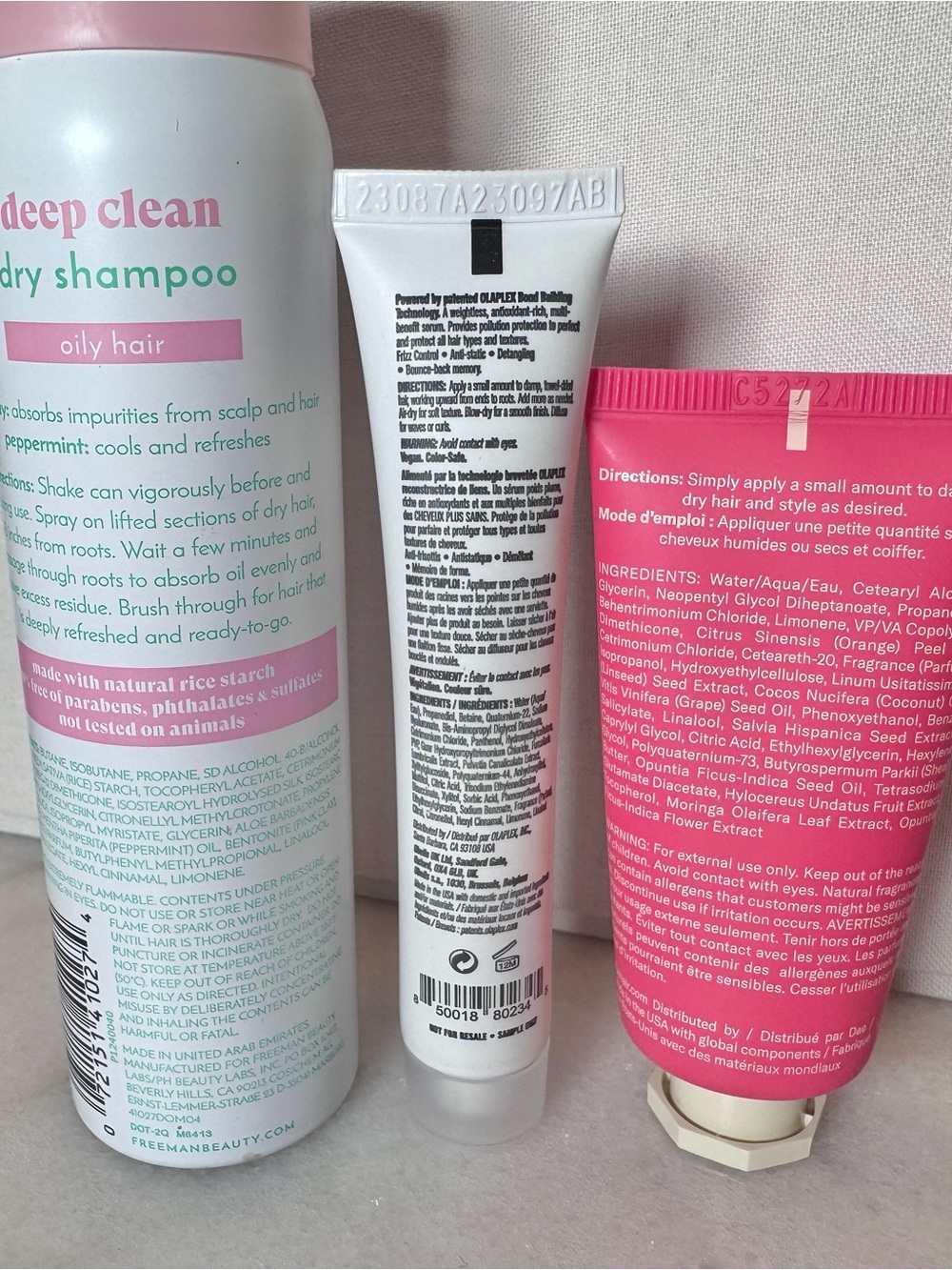 Hair Care Essentials Bundle – Olaplex, Dae & Freeman - Picture 3 of 3